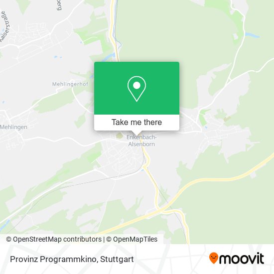 Provinz Programmkino map