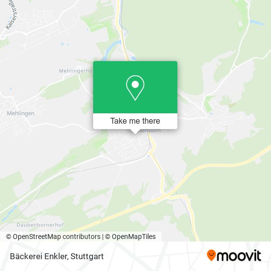 Bäckerei Enkler map