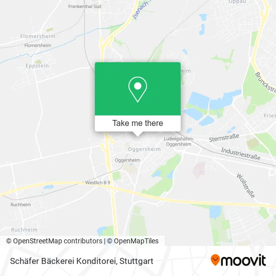 Карта Schäfer Bäckerei Konditorei
