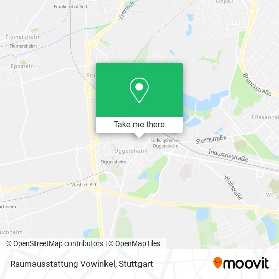 Raumausstattung Vowinkel map