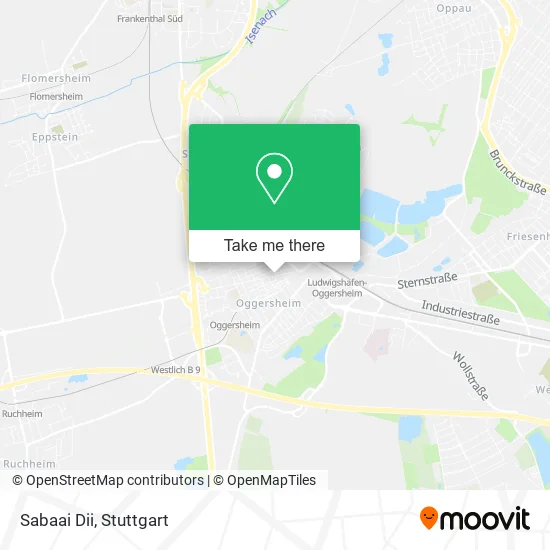 Sabaai Dii map