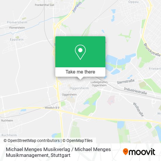Michael Menges Musikverlag / Michael Menges Musikmanagement map