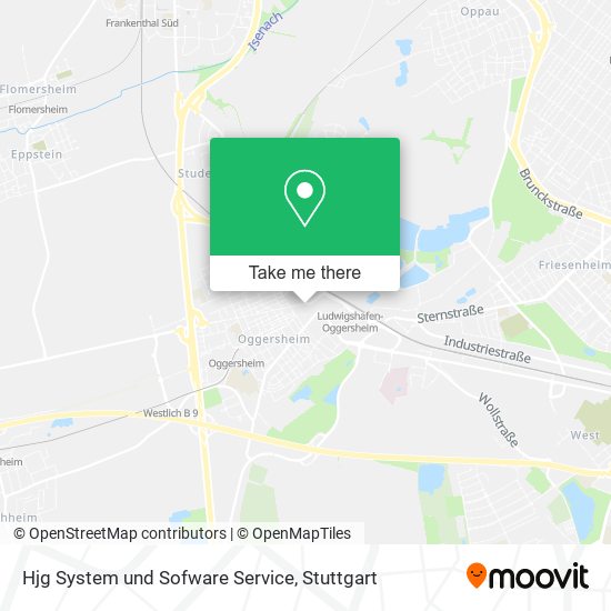 Hjg System und Sofware Service map
