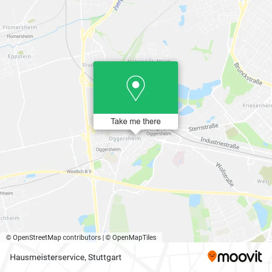 Карта Hausmeisterservice