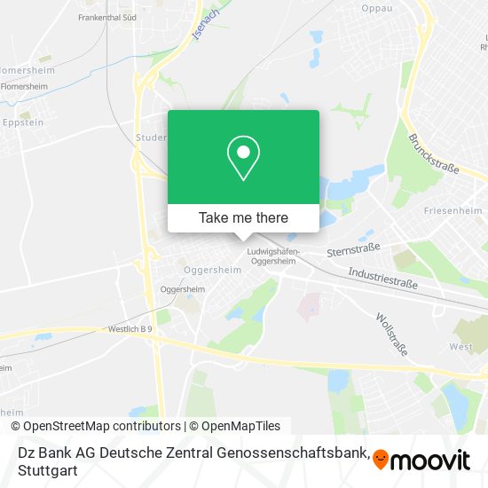 Карта Dz Bank AG Deutsche Zentral Genossenschaftsbank