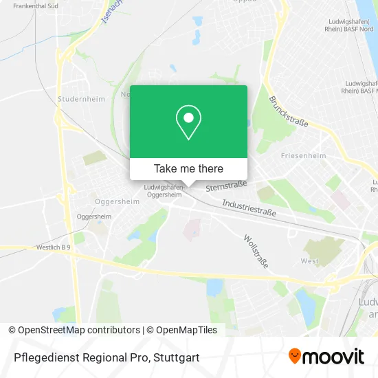 Карта Pflegedienst Regional Pro