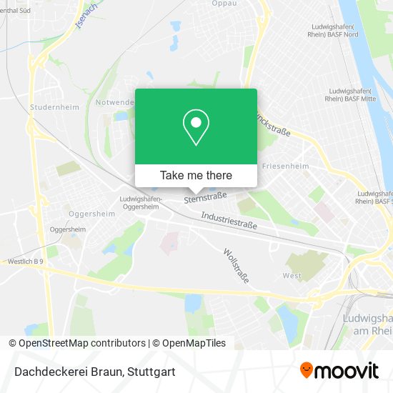 Карта Dachdeckerei Braun