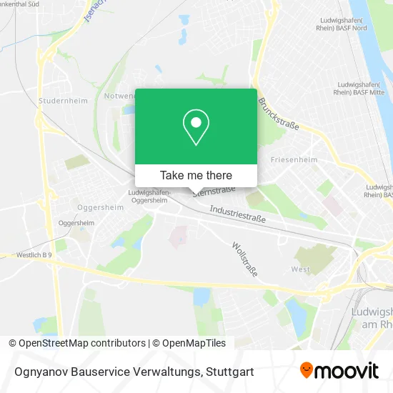 Карта Ognyanov Bauservice Verwaltungs