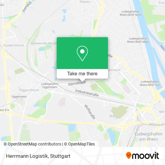 Карта Herrmann Logistik