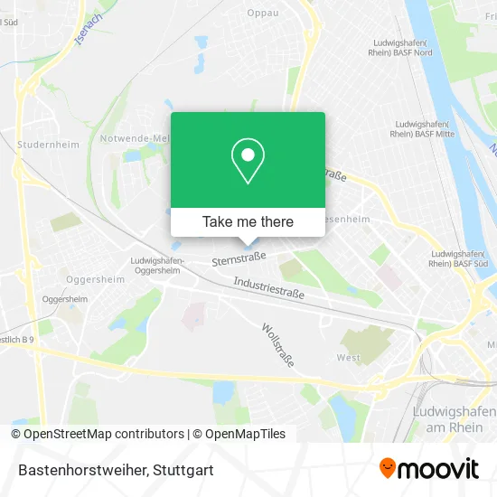 Карта Bastenhorstweiher