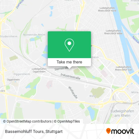 Карта Bassemohluff Tours