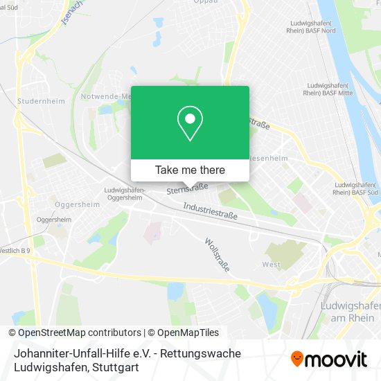 Johanniter-Unfall-Hilfe e.V. - Rettungswache Ludwigshafen map