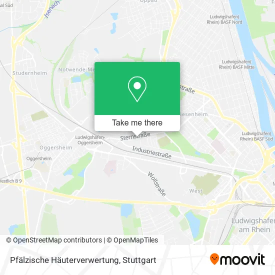 Карта Pfälzische Häuterverwertung