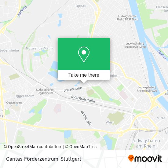 Caritas-Förderzentrum map