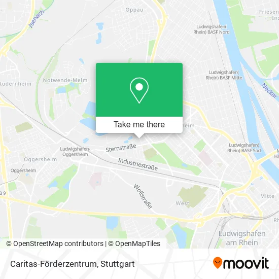Карта Caritas-Förderzentrum