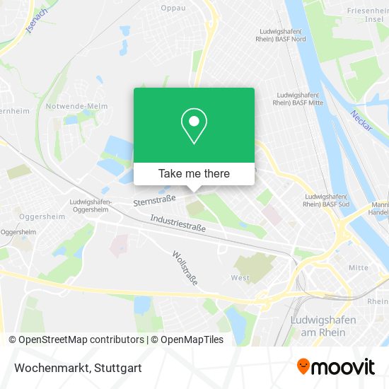 Wochenmarkt map