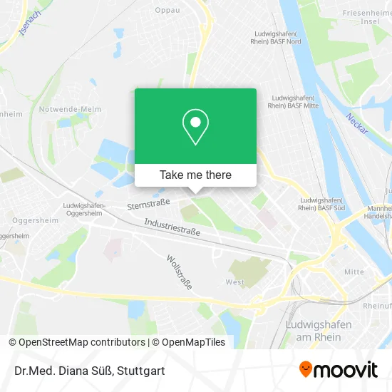Карта Dr.Med. Diana Süß