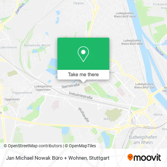 Карта Jan Michael Nowak Büro + Wohnen