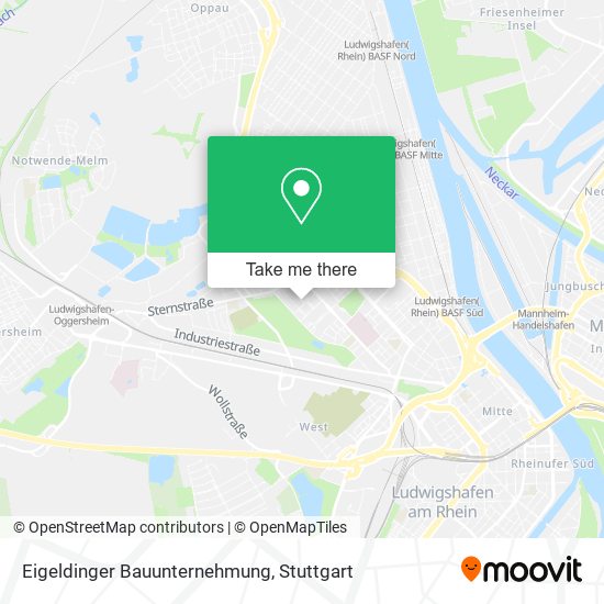 Eigeldinger Bauunternehmung map