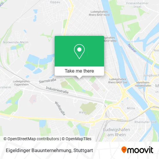 Карта Eigeldinger Bauunternehmung