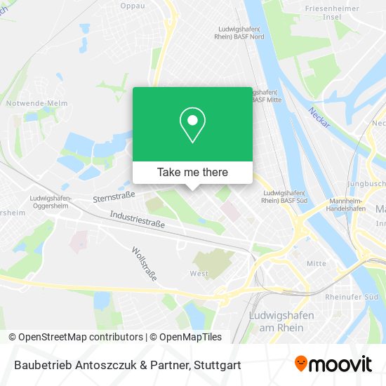 Baubetrieb Antoszczuk & Partner map