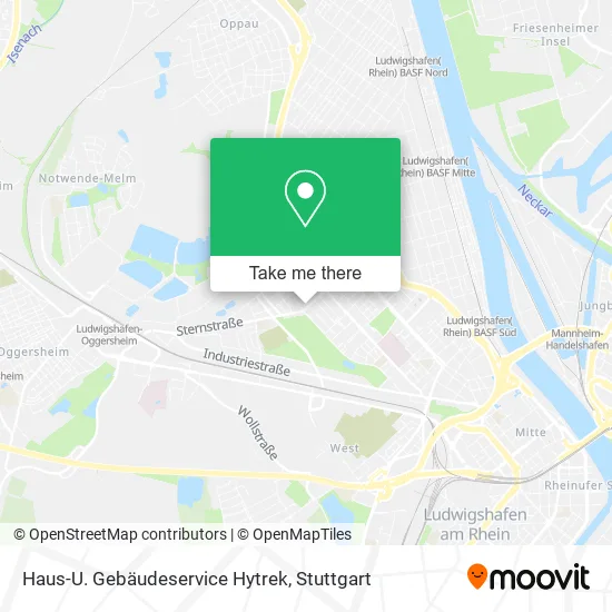 Карта Haus-U. Gebäudeservice Hytrek