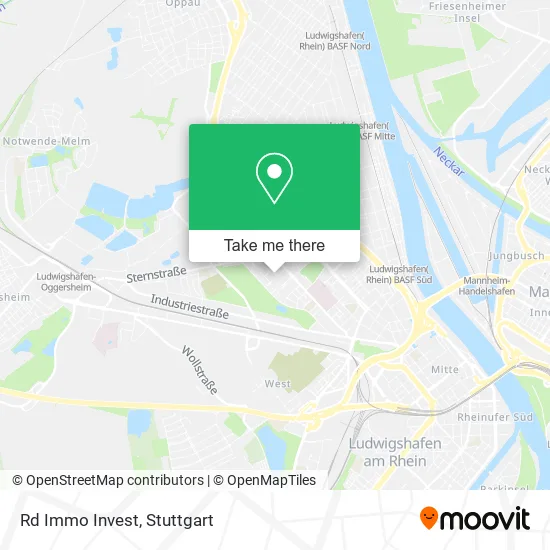 Карта Rd Immo Invest