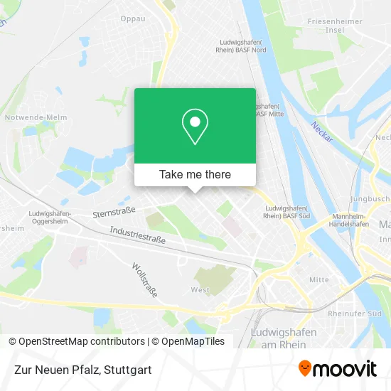 Карта Zur Neuen Pfalz