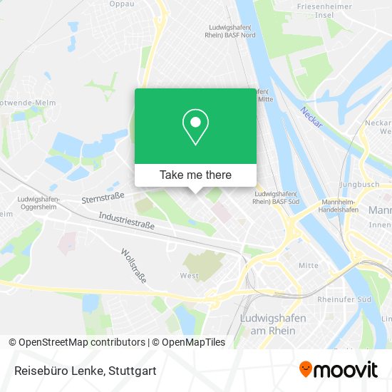Reisebüro Lenke map