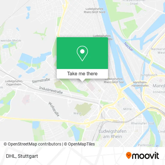Карта DHL