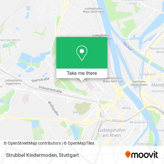Strubbel Kindermoden map