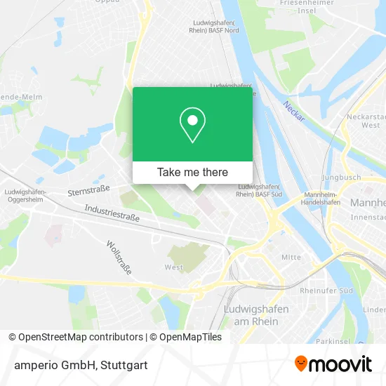 Карта amperio GmbH