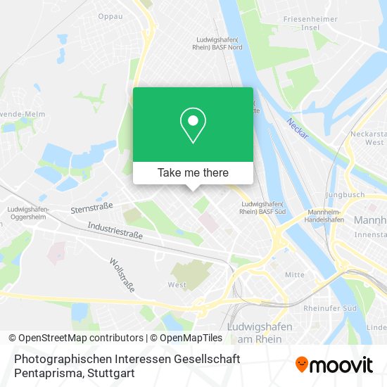 Photographischen Interessen Gesellschaft Pentaprisma map
