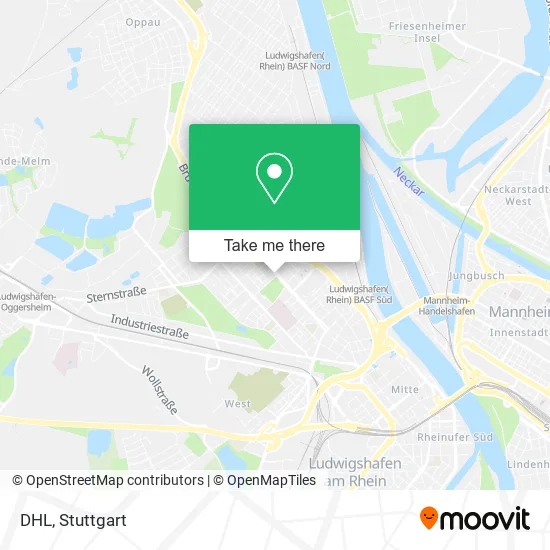 Карта DHL