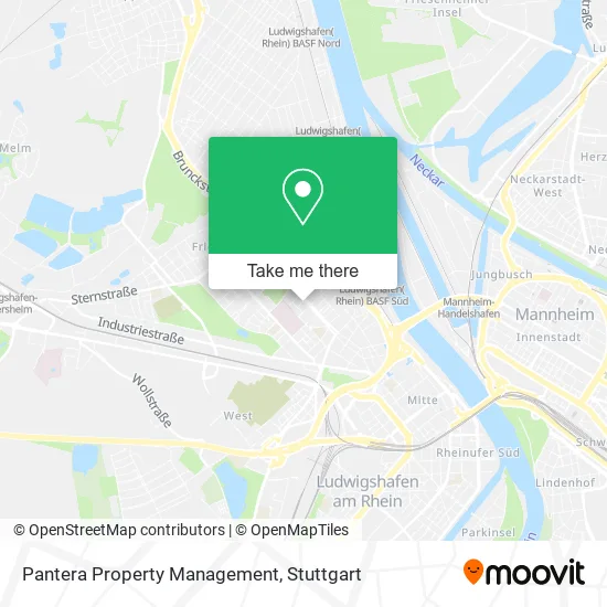 Карта Pantera Property Management