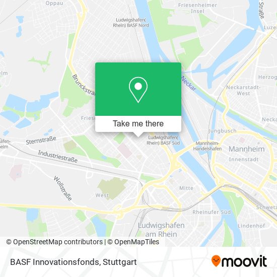 Карта BASF Innovationsfonds