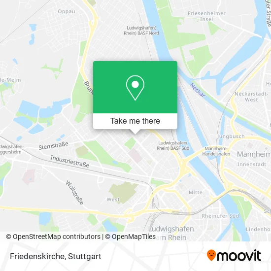 Карта Friedenskirche