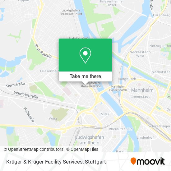 Карта Krüger & Krüger Facility Services