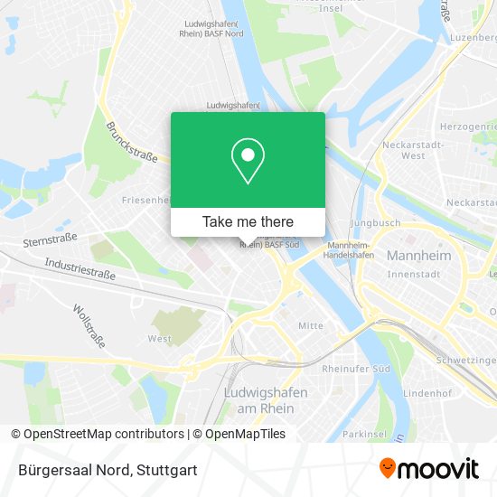 Bürgersaal Nord map