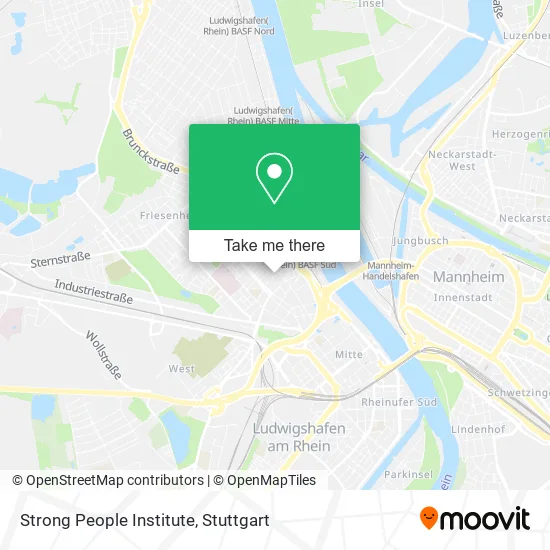 Карта Strong People Institute