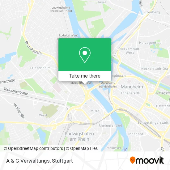 Карта A & G Verwaltungs