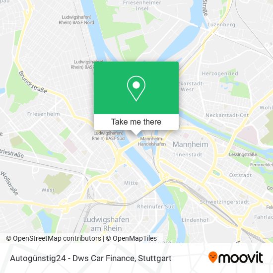 Карта Autogünstig24 - Dws Car Finance