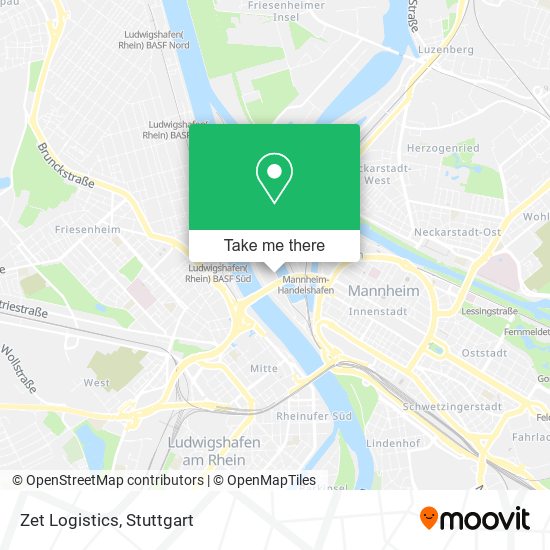 Карта Zet Logistics