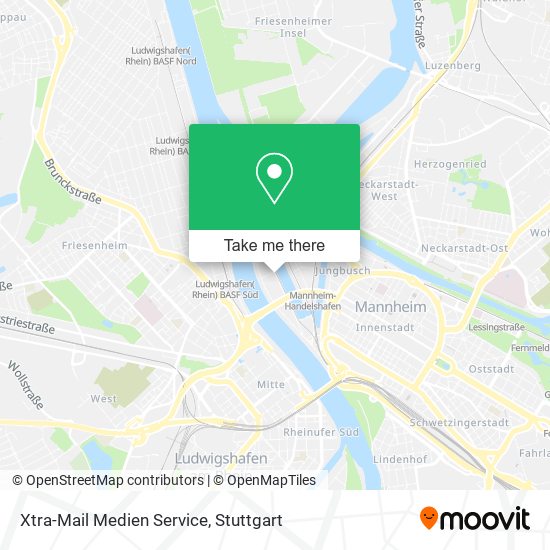 Карта Xtra-Mail Medien Service