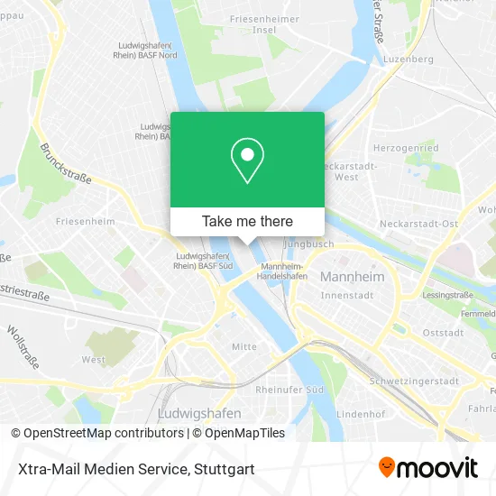 Карта Xtra-Mail Medien Service