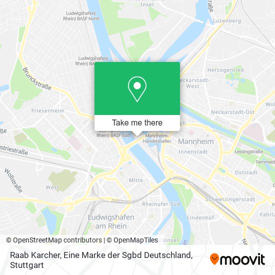 Raab Karcher, Eine Marke der Sgbd Deutschland map
