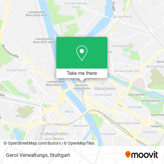 Карта Gerol Verwaltungs