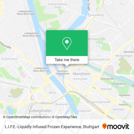L.I.F.E.-Liquidly Infused Frozen Experience map