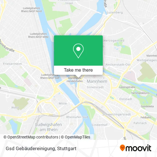 Карта Gsd Gebäudereinigung