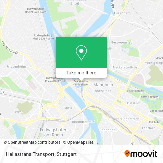 Карта Hellastrans Transport
